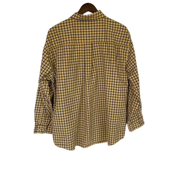 Carhartt Yellow Plaid Button Down - XL - Picture 3 of 5